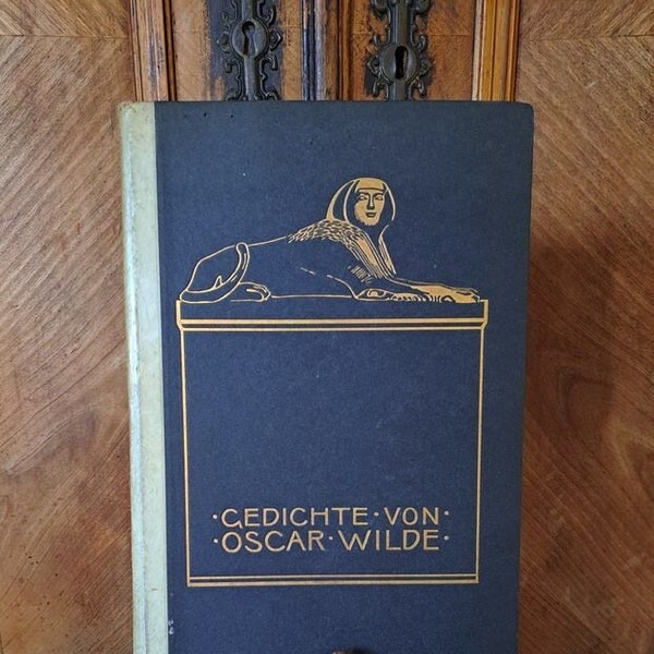 Rar! Antikes Buch "Gedichte von Oscar Wilde", 1907, antiquarisch, Sammlerstück