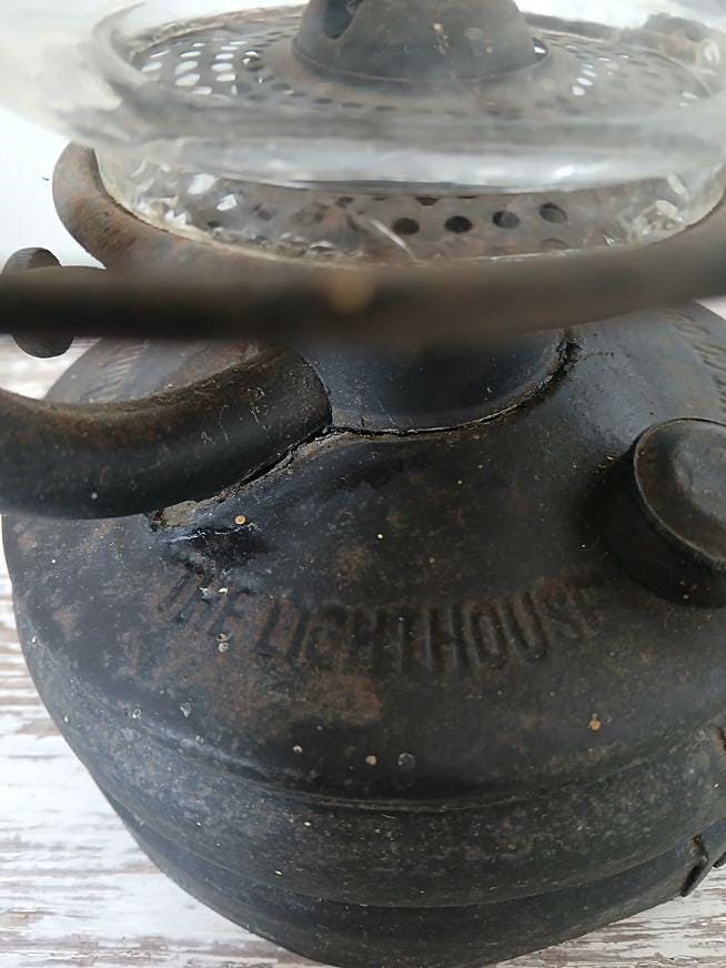STURMTROTZ 'LA CUIRASSÉE' ランタン Antique Kerosene Lamp, Panzer Sturmtrotz La Cuirassée, Kästner and