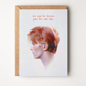 David Bowie - Greeting Card