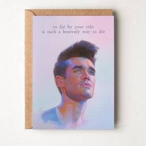 Morrissey, The Smiths - Tarjeta de felicitación