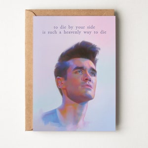 Morrissey, The Smiths - Greeting Card