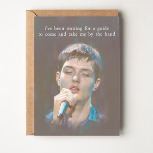 Ian Curtis, Joy Division - Tarjeta de felicitación