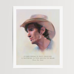 Townes Van Zandt - Art Print
