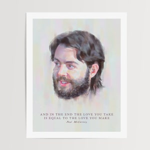 Paul McCartney - Art Print