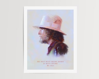Bob Dylan - Art Print