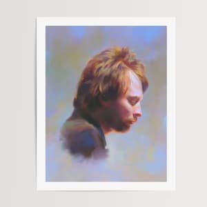 Thom Yorke, Radiohead - Art Print