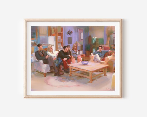 Friends - Art Print - Etsy New Zealand
