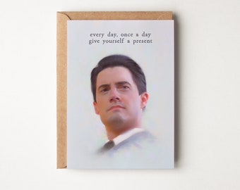 Dale Cooper, Twin Peaks - Greeting Card