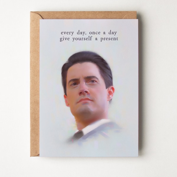 Dale Cooper, Twin Peaks - Greeting Card