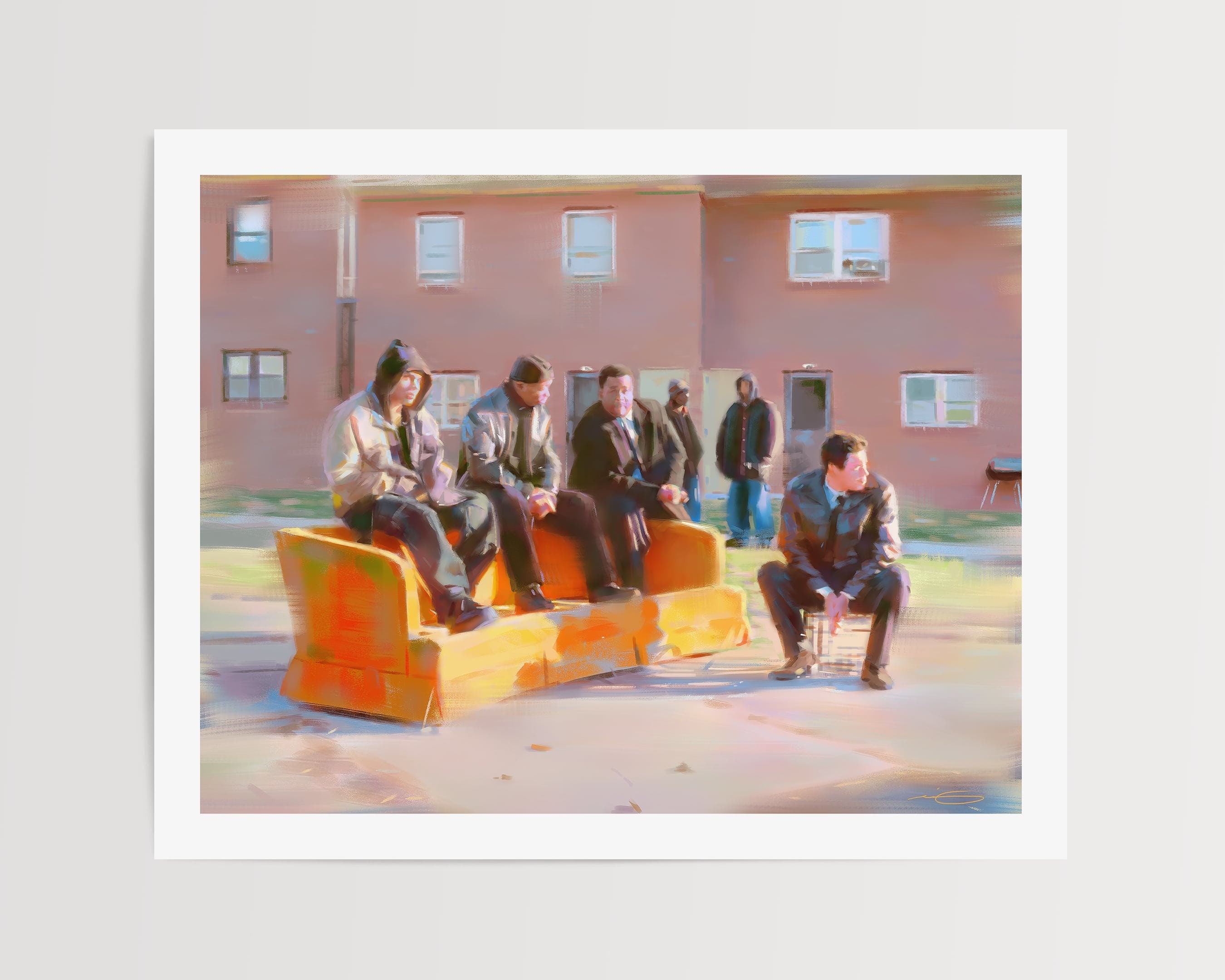 The Wire - Art Print