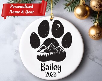 Personalized Dog Person Gift, Custom Dog Ornament, Personalized Dog Person, Custom Ornament, Custom Dog People Pet Ornament, Pet Person Gift