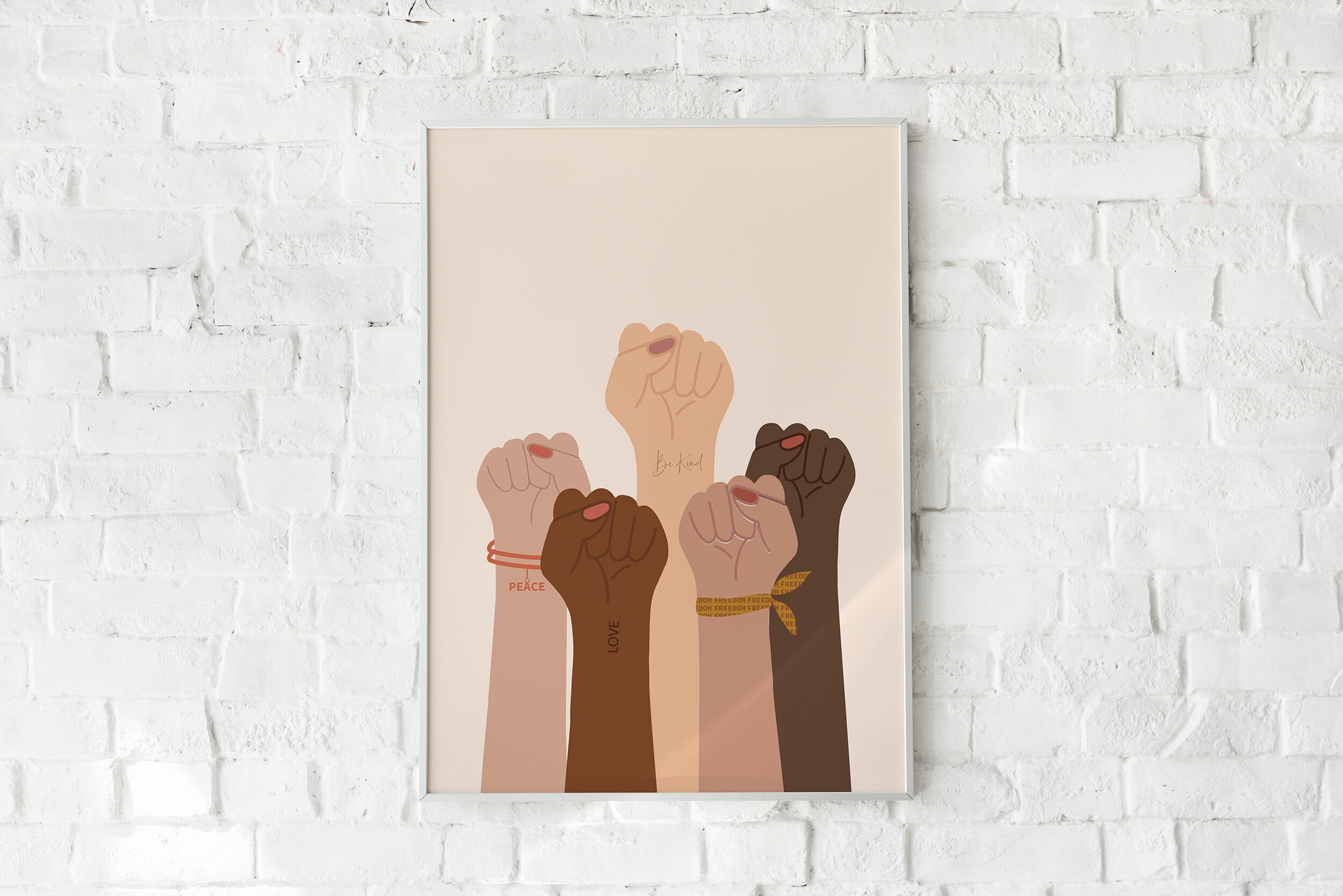 Feminist Poster Printable Wall Artdiversity Inclusive | Etsy