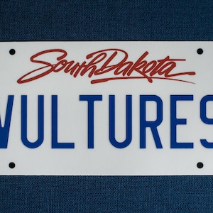 Phish South Dakota Vultures License Plate Sticker