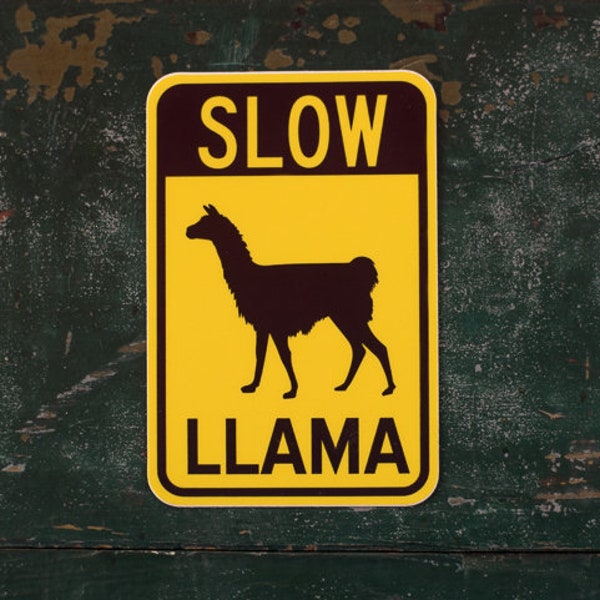 Phish Slow Llama Sticker