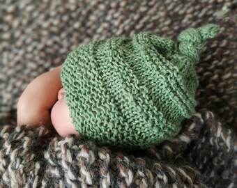 Newborn hat – first hat size 35 – 38 | Knot hat – newborn hat | Newborn hat - baby first hat