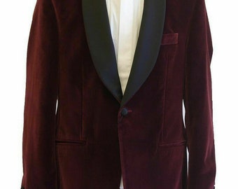 Velvet Dinner Jacket Etsy