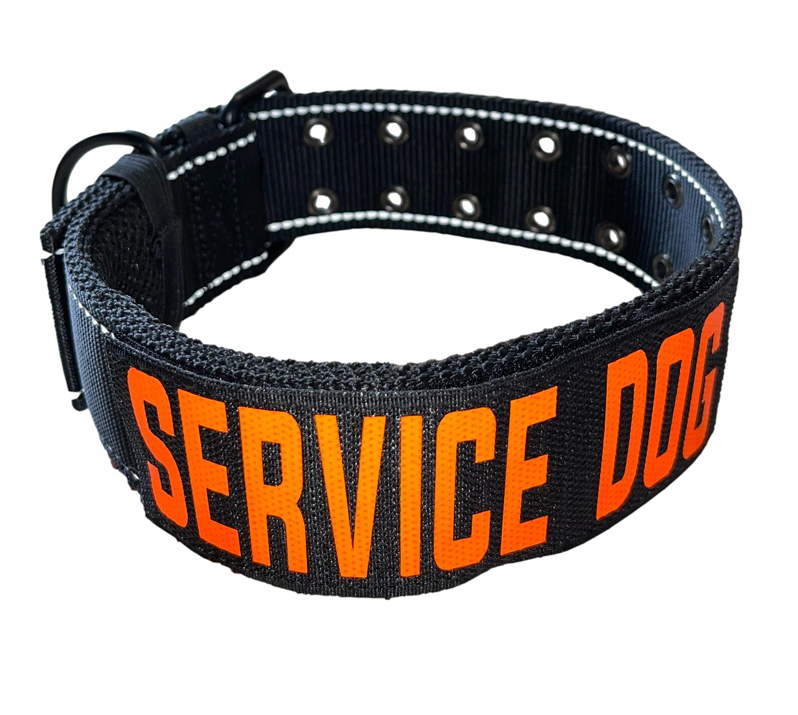 DEZIZEUSK9 Service Dog Vest or Collar Patches Hook Backing Etsy