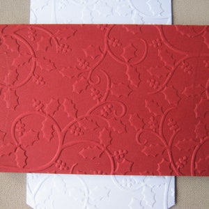 12 Embossed Gift Boxes Pillow Box Advent Calendar Christmas COLOR CHOICE image 6