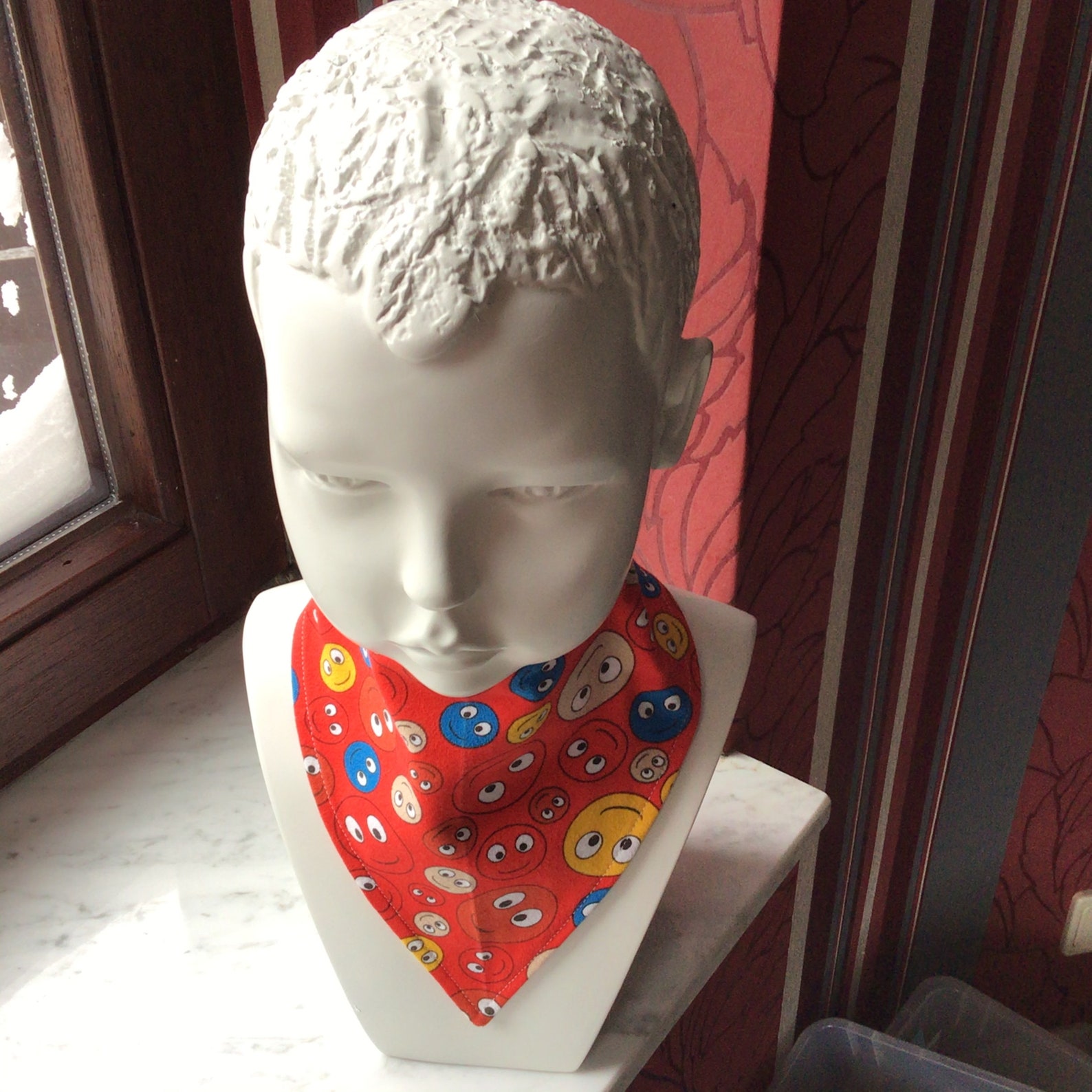 Baby Toddlers Neck Scarf Triangular Scarf Etsy