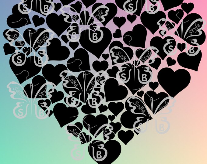 Heart Plotter File - Etsy
