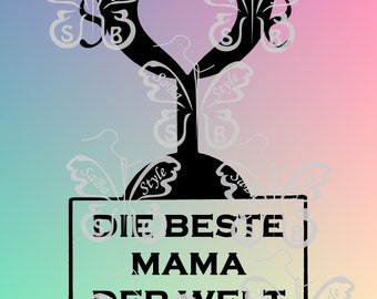 Plotter file "Pokal Mama"