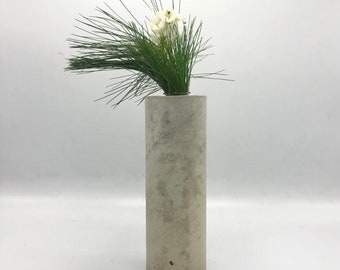 Vase Beton 22 cm hoch "Pure"