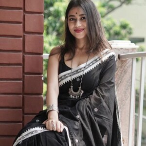 Best designer black sarees top