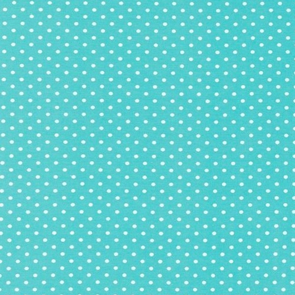 BW-Jersey dotties mint 0,5 m