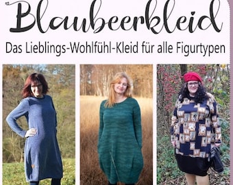 Schnittmuster Blaubeerkleid 36 - 54