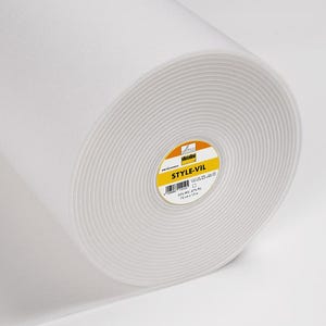 Style Vil 0.5 m Vlieseline interlining foam white non-fusible reinforcement