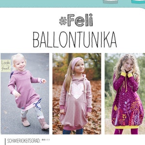Feli palloncino tunica modello rosa 80 - 164
