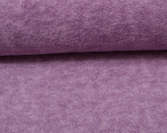 Fleece aubergine meliert 0,5 m Felix