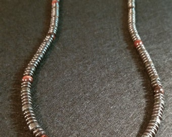 Collar de cuentas de los hombres, regalo del Día del Padre, Día de San Valentín, Aniversario