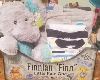 Caja de madera, caja decorativa de madera, caja de regalo del bebé, caja de regalo personalizada