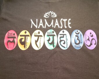 Camisetas de Chakra, Chakras, Meditación, Yoga, Camisetas de Yoga