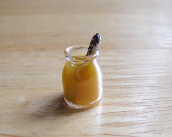 Miniaturen Puppenhaus Glas cremiger Honig