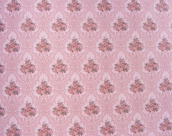 Papier peint maison de poupée Roses et ornements - EM4330