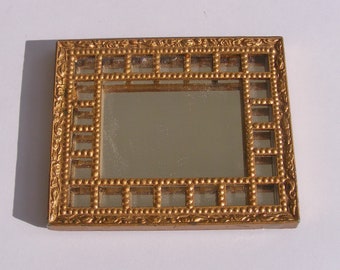 Lundby original golden mirror Item no. 6852