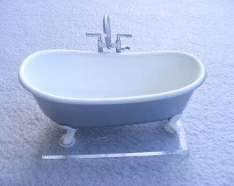 Lundby Badewanne weiß/grau