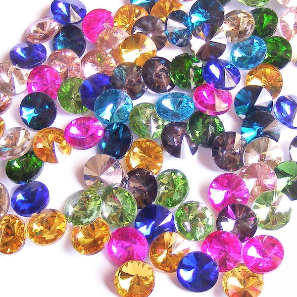 Strass Rivoli 14 mm / 16 mm / 18 mm 1 Stück Farbauswahl