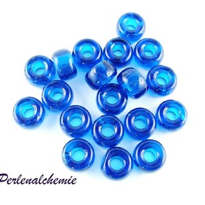 Perle di vetro pony perline trasparenti 9 mm 2a scelta - selezione colore