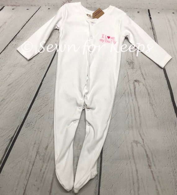 daddy sleepsuit