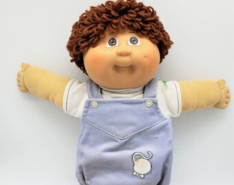 1985 Cabbage Patch Kids Coleco Boy Doll Iob Vintage Cabbage Etsy