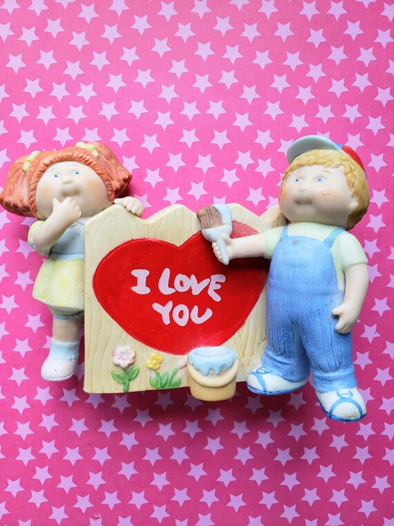 porcelain cabbage patch figurines