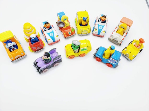 sesame street toy cars