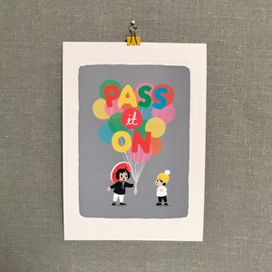 Pass It On - A4