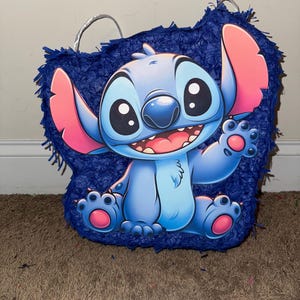Pinata inspirée du koala bleu, inspirée du point (pinata de petite taille)