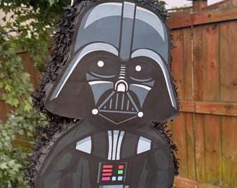 Star Wars Inspired Pinata, DarkVader Inspired Pinata (small size pinata)