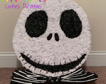 Inspired Skellington Piñata, Halloween Decorations, Halloween Piñata.