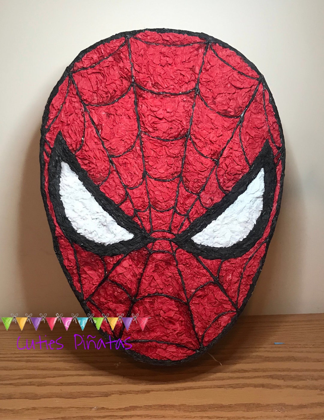 mundo pepe PINATA SPIDERMAN - Piñata Hand Crafted 26x26x12[Holds 2-3 Lb.  Of Candy][for Any Ocasion] - Home - Crafts & Hobbies - Party Supplies -  Party Decorations & Favors